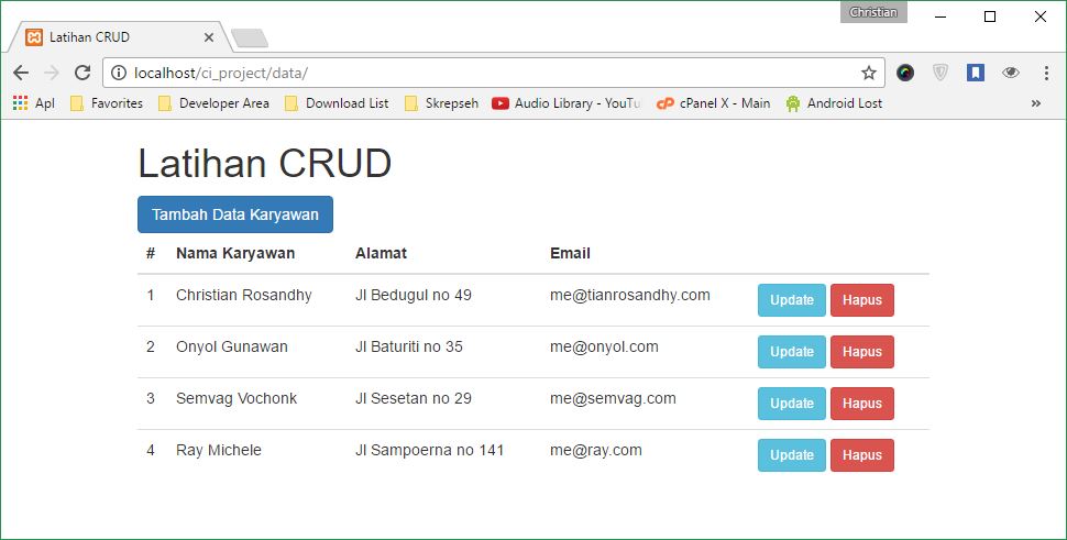 Read hasil