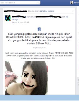 Facebook Scam