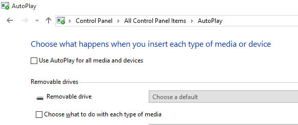 Mematikan Autoplay di Windows 7 keatas