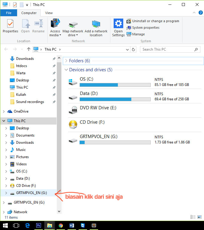Cara Mengakses Flashdisk yang Benar